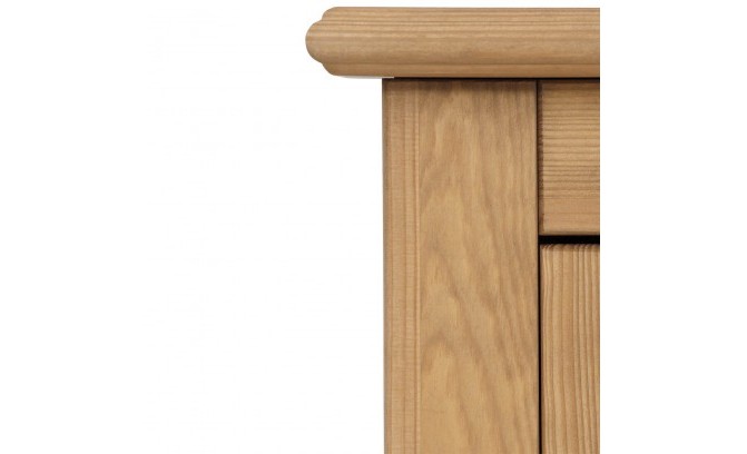 Комод 221 Рауна из массива сосны (бейц-масло)